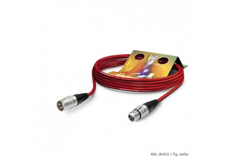 Sommer Cable Audio-Kabel, SGHN-0100-RT Mikrofonkabel 1 m - Mikrofonkabel von Sommer Cable