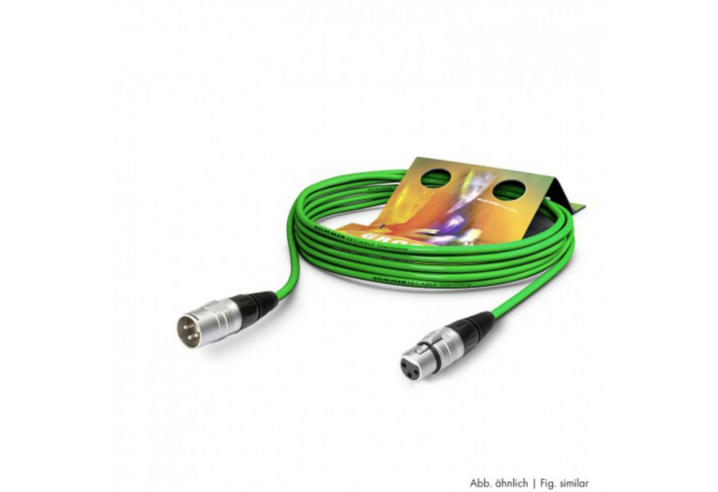 Sommer Cable Audio-Kabel, SGHN-0250-GN Mikrofonkabel 2,5 m - Mikrofonkabel Sommer Cable Audio-Kabel, SGHN-0250-GN Mikrofonkabel 2,5 m - Mikrofonkabel von Sommer Cable