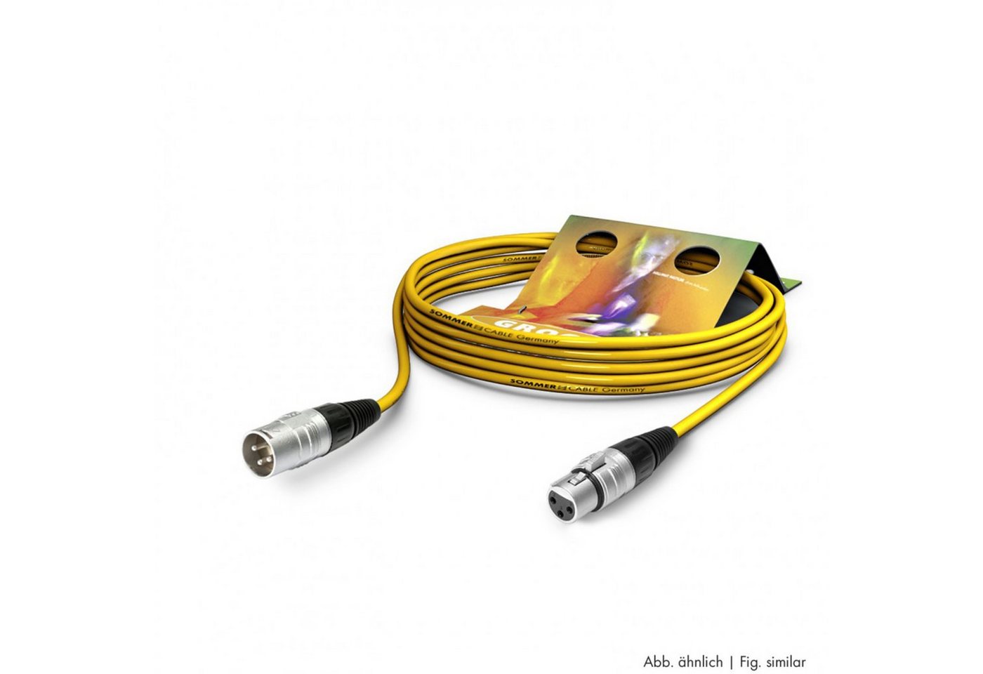 Sommer Cable Audio-Kabel, SGHN-0300-GE Mikrofonkabel 3 m - Mikrofonkabel von Sommer Cable