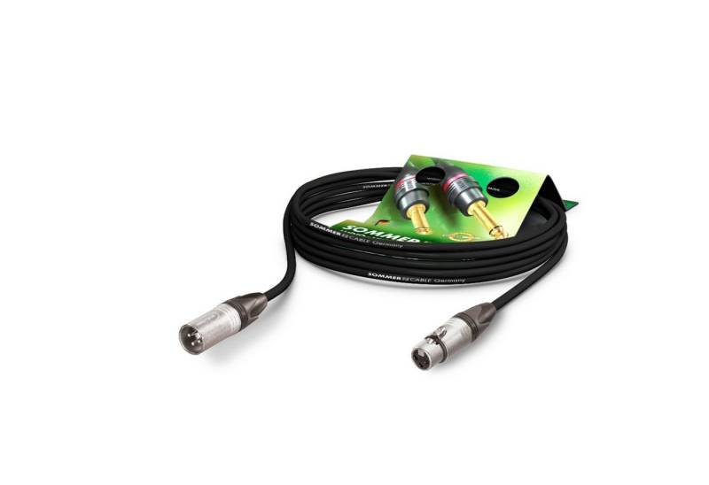 Sommer Cable Audio-Kabel, SGMF-0250-SW Mikrofonkabel 2,5 m - Mikrofonkabel von Sommer Cable