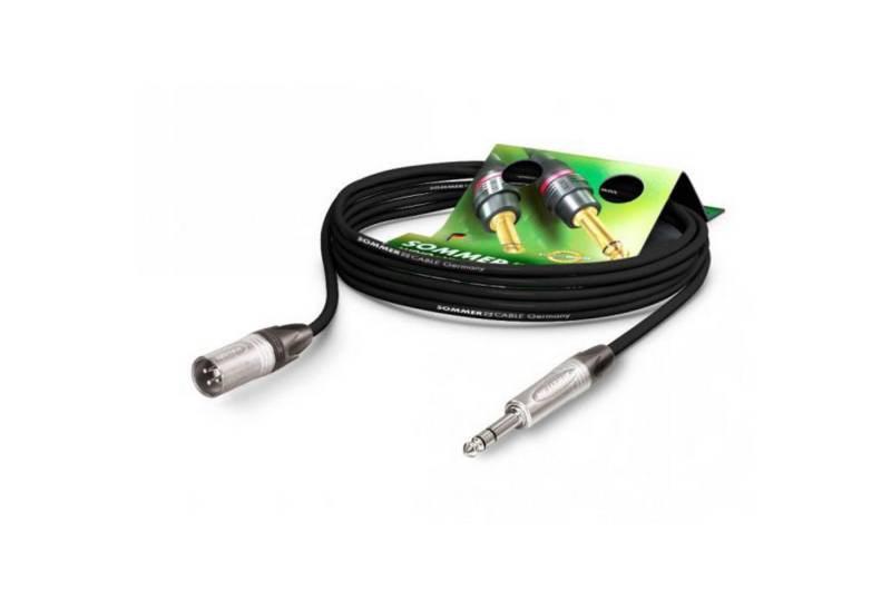 Sommer Cable Audio-Kabel, SGN4-0250-SW Stage 22 HF Mikrofonkabel 2,5 m - Mikrofonkabel von Sommer Cable