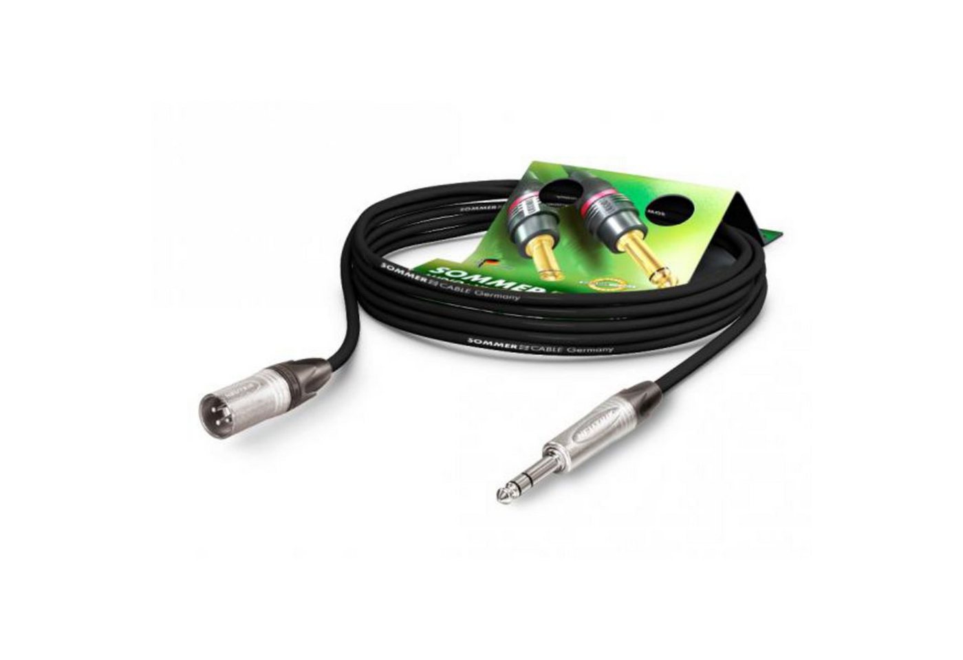 Sommer Cable Audio-Kabel, SGN4-0500-SW Stage 22 HF Mikrofonkabel 5 m - Mikrofonkabel von Sommer Cable