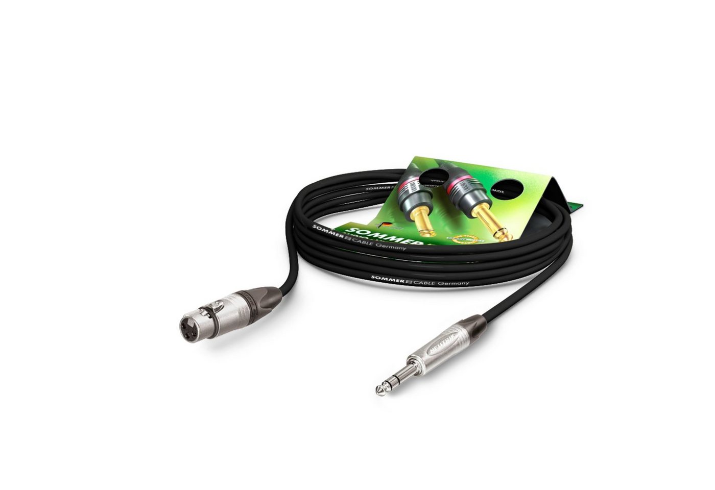 Sommer Cable Audio-Kabel, SGN5-0100-SW Mikrofonkabel 1 m - Mikrofonkabel Sommer Cable Audio-Kabel, SGN5-0100-SW Mikrofonkabel 1 m - Mikrofonkabel von Sommer Cable