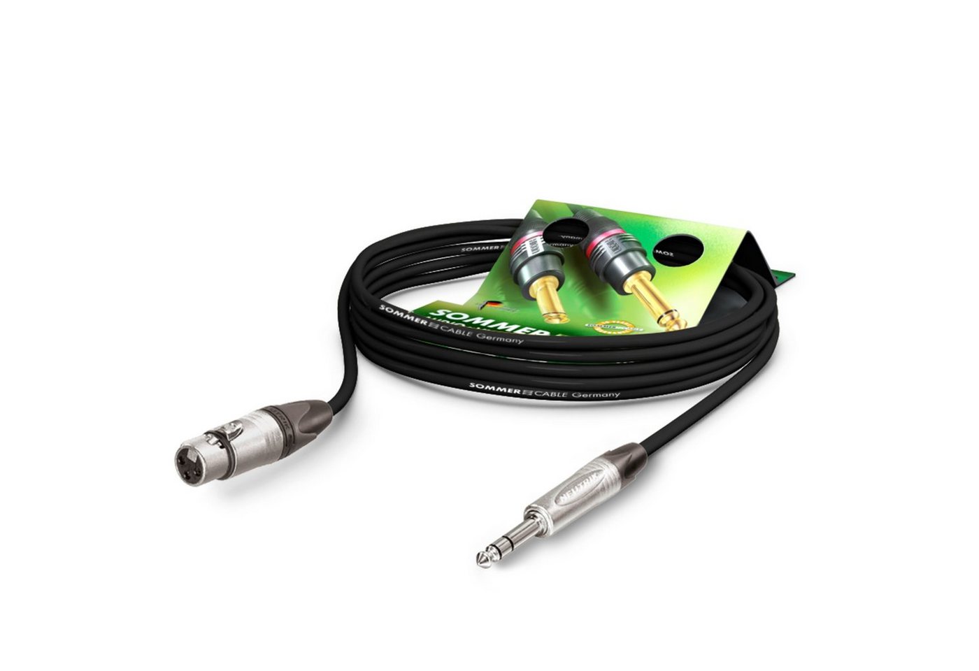 Sommer Cable Audio-Kabel, SGN5-0250-SW Mikrofonkabel 2,5 m - Mikrofonkabel Sommer Cable Audio-Kabel, SGN5-0250-SW Mikrofonkabel 2,5 m - Mikrofonkabel von Sommer Cable