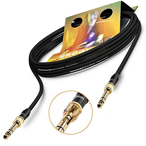 Sommer Cable Audiokabel Adapter 2x 6,3mm auf 3,5mm Mini Klinke Stecker HICON HI-J3563S - GOHM-0150-SW Sommer Cable Audiokabel Adapter 2x 6,3mm auf 3,5mm Mini Klinke Stecker HICON HI-J3563S - GOHM-0150-SW von Sommer Cable