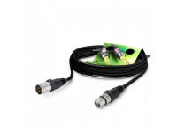 Sommer Cable GA1B-0100-SW-SW XLR Tilslutningskabel [1x XLR-bøsning 3-polet - 1x XLR-stik 3-polet] 1.00 m Sort von Sommer Cable