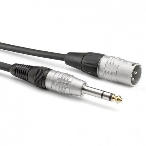 Sommer Cable HBP-XM6S-0600 Audio Adapterkabel [1x XLR-Stecker 3 polig - 1x Klinkenstecker 6.3mm (mon von Sommer Cable