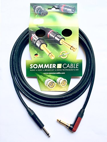 Sommer Cable Instrumentenkabel SC-Spirit Klinke NP2X-BAG/Klinke NPR2X-AU-SILENT (6m) von Sommer Cable