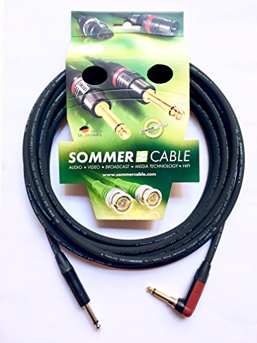 Sommer Cable Instrumentenkabel SC-Spirit LLX LOW LOSS Klinke NP2X-BAG/Klinke NP2RX-AU-SILENT (3m) von Sommer Cable