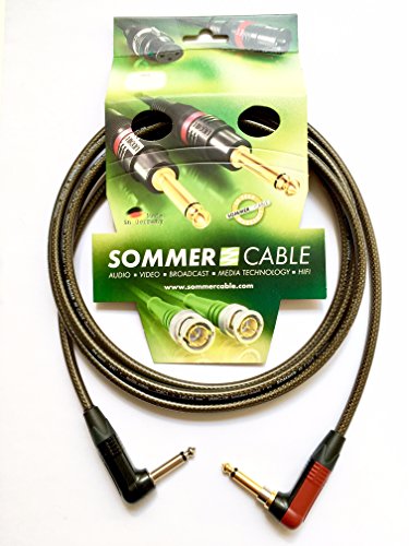 Sommer Cable Instrumentenkabel SC-Spirit XXL Klinke NPR2X-AU-SILENT/Klinke NP2RX-BAG (3m) von Sommer Cable