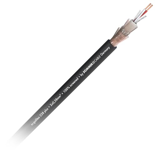 Sommer Cable Mikrofonkabel SC-Galileo Plus 238 OFC 2x 0,38mm² 2-fach geschirmt PVC Kabel-Ø 7,00mm Meterware ab 1m - 200-0271 Sommer Cable Mikrofonkabel SC-Galileo Plus 238 OFC 2x 0,38mm² 2-fach geschirmt PVC Kabel-Ø 7,00mm Meterware ab 1m - 200-0271 von Sommer Cable