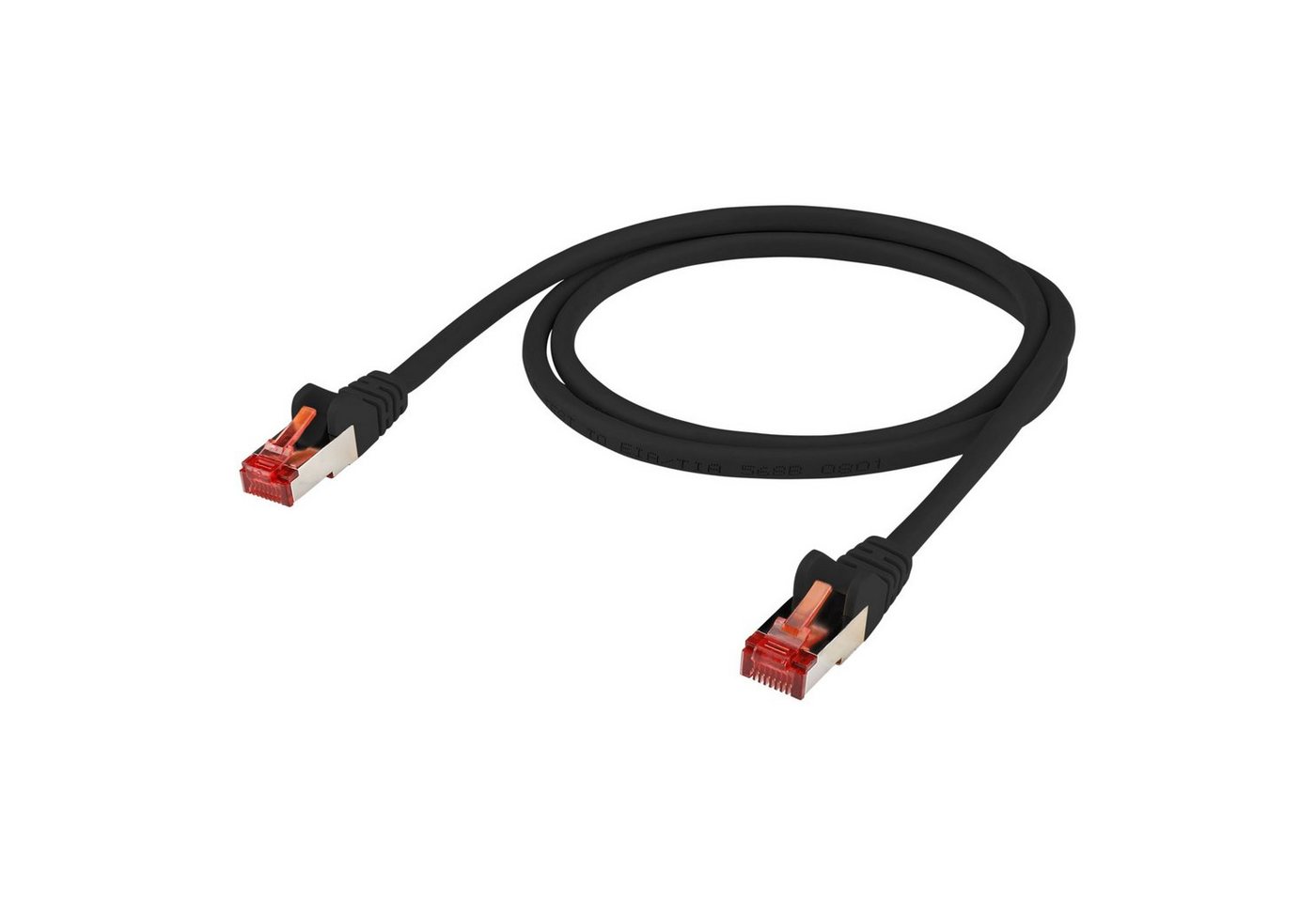 Sommer Cable Netzwerkkabel, C6AB-0200-SW Netzwerkkabel 2 m schwarz - Kabel von Sommer Cable