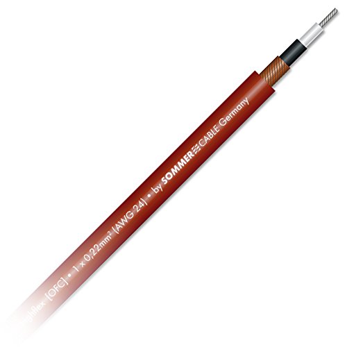 Sommer Cable SC TRICONE MKII OFC Gitarren- Instrumentenkabel (25m, rot) von Sommer Cable