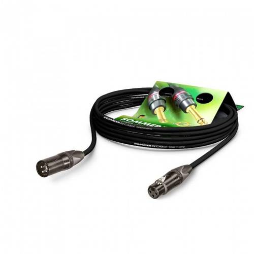 Sommer Cable SG0Q-5000-SW XLR Anschlusskabel [1x XLR-Buchse 3 polig - 1x XLR-Stecker 3 polig] 50.00m von Sommer Cable