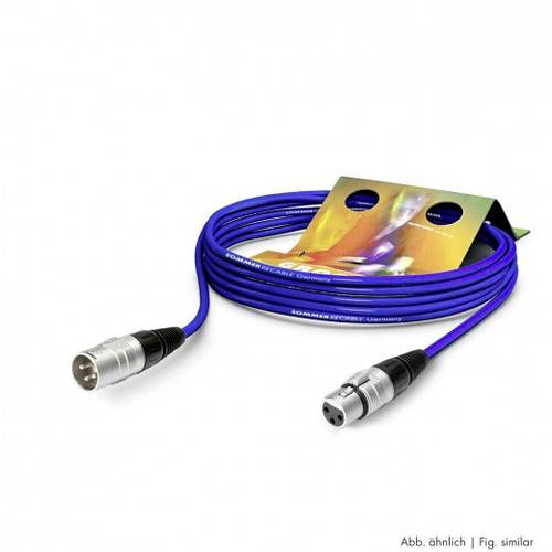 Sommer Cable SGHN-0100-BL XLR Anschlusskabel [1x XLR-Buchse 3 polig - 1x XLR-Stecker 3 polig] 1.00m von Sommer Cable