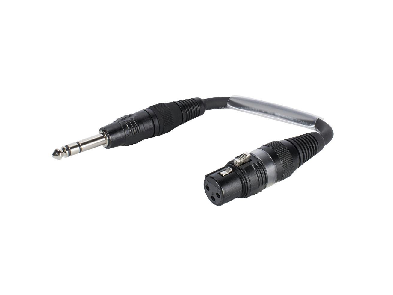 Sommer Cable SOMMER CABLE Adapterkabel XLR(F)/Klinke stereo 0,15m Audio-Adapter, 0 cm von Sommer Cable