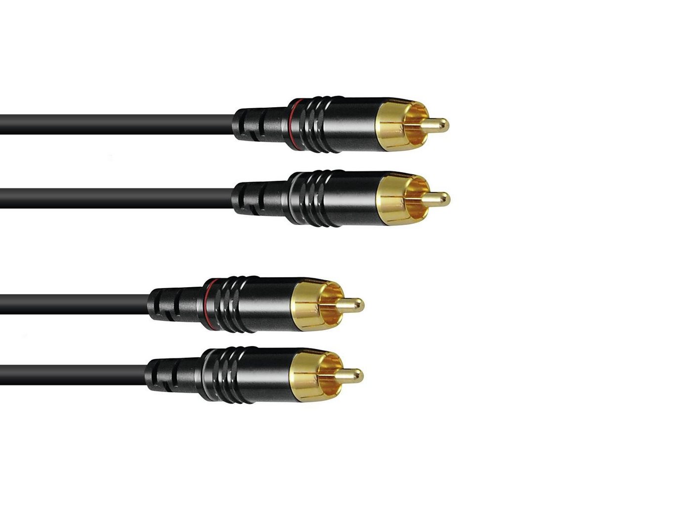Sommer Cable SOMMER CABLE Cinch Kabel 2x2 3m sw Hicon Audio-Kabel, (300 cm) Sommer Cable SOMMER CABLE Cinch Kabel 2x2 3m sw Hicon Audio-Kabel, (300 cm) von Sommer Cable