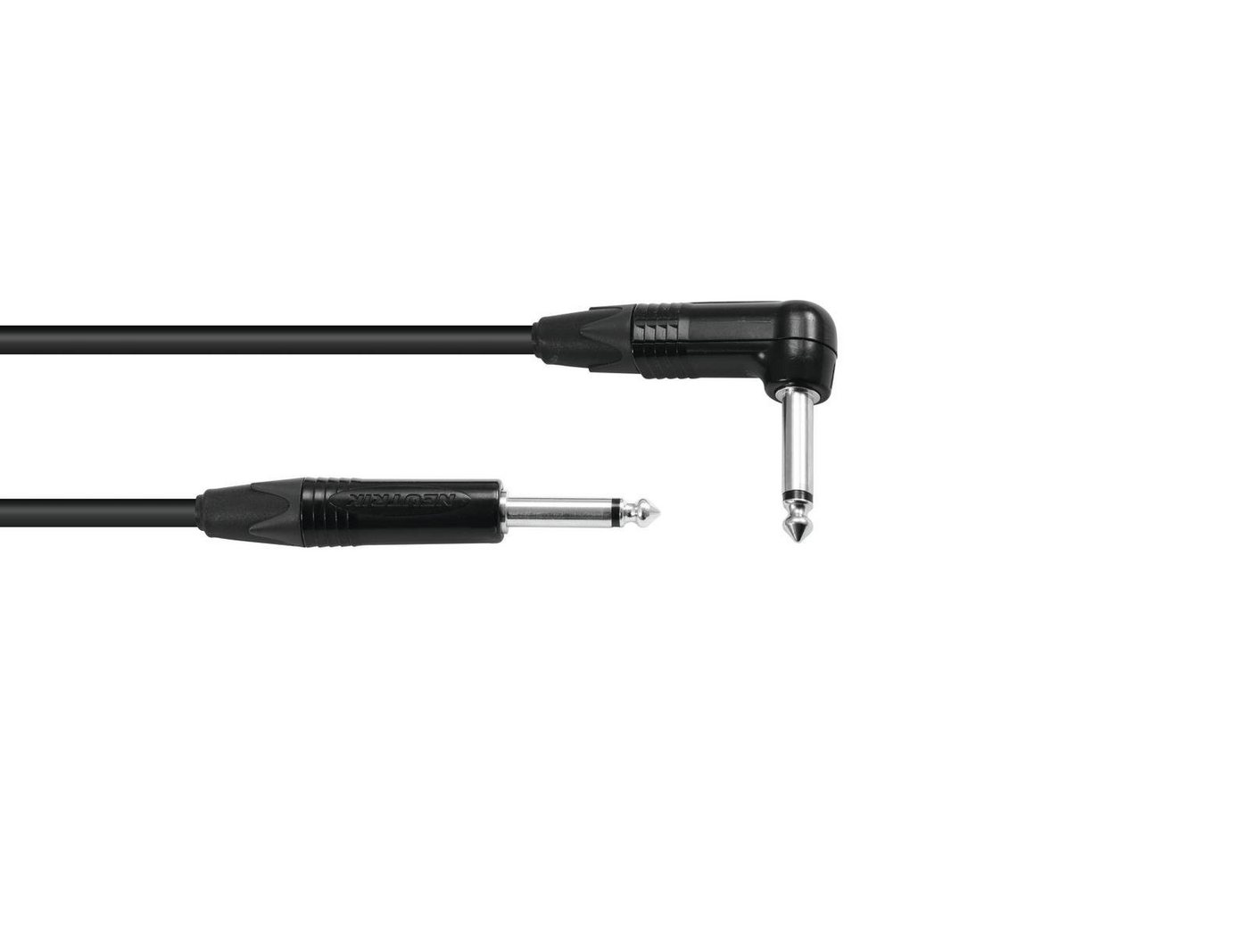 Sommer Cable SOMMER CABLE Klinkenkabel 6,3 mono 1x 90° 3m sw Neutrik Audio-Kabel, (300 cm) Sommer Cable SOMMER CABLE Klinkenkabel 6,3 mono 1x 90° 3m sw Neutrik Audio-Kabel, (300 cm) von Sommer Cable