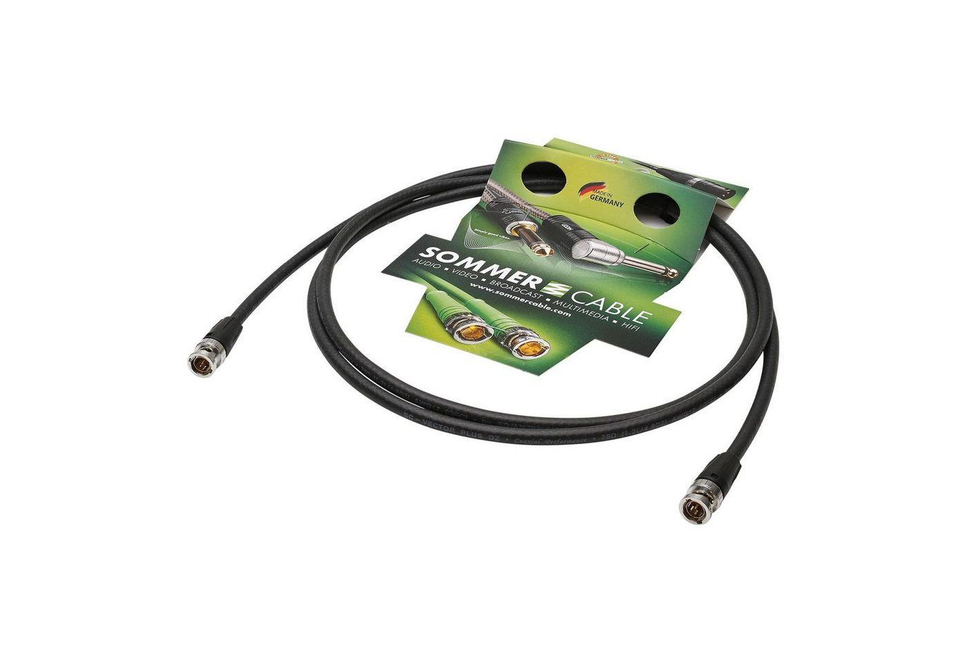 Sommer Cable Video-Kabel, DZGR-2000-GN-VI BNC Video Patchkabel 20 m - Kabel von Sommer Cable