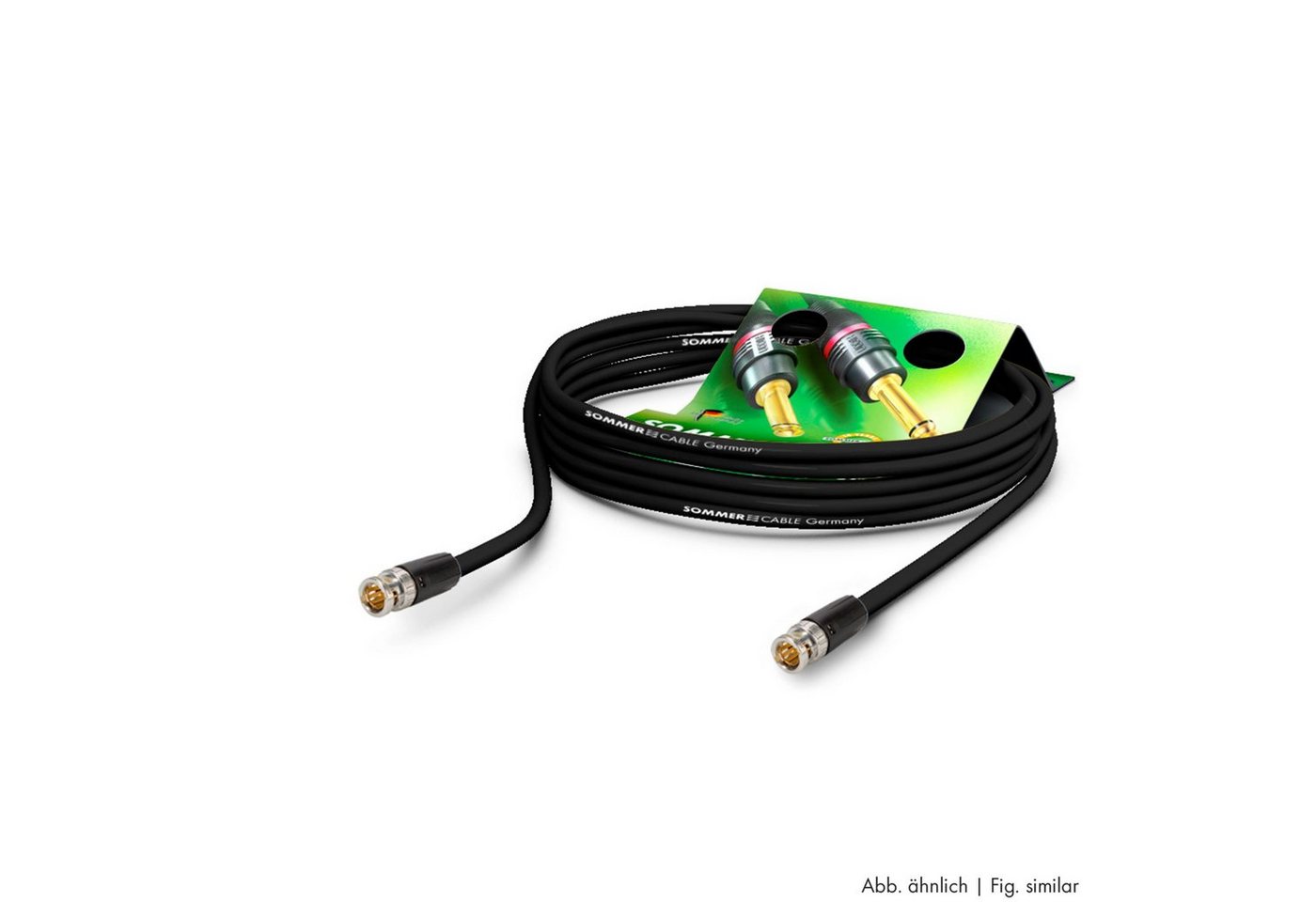 Sommer Cable Video-Kabel, VTGR-1000-BL-OR Video Patchkabel 10 m - Kabel von Sommer Cable