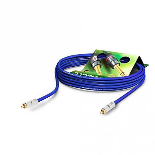 SommerCable SC-Vector 0.8/3.7 S/PDIF 75 Ohms, Cinch HI-CM12/Cinch HI-CM12 HICON (9m) von Sommer Cable