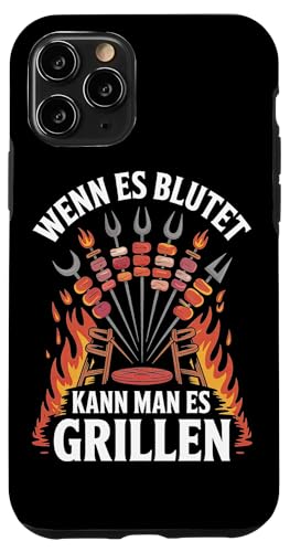 Wenn Es Blutet Kann Man Es Grillen Fleisch Sommer Hülle für iPhone 11 Pro Wenn Es Blutet Kann Man Es Grillen Fleisch Sommer Hülle für iPhone 11 Pro von Sommer Grillen Fleisch Party BBQ Fun