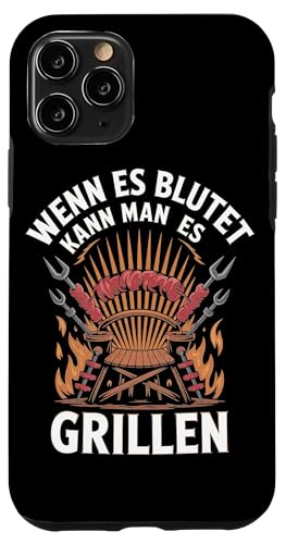 Wenn Es Blutet Kann Man Es Grillen Fleisch Sommer Hülle für iPhone 11 Pro Wenn Es Blutet Kann Man Es Grillen Fleisch Sommer Hülle für iPhone 11 Pro von Sommer Grillen Fleisch Party BBQ Fun