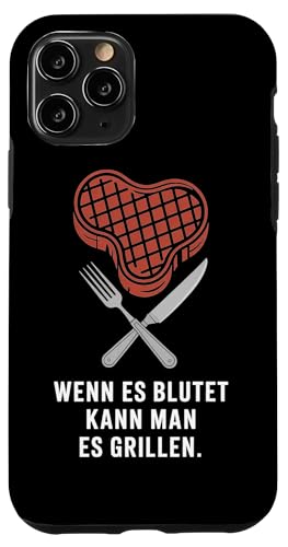 Wenn Es Blutet Kann Man Es Grillen Fleisch Sommer Hülle für iPhone 11 Pro Wenn Es Blutet Kann Man Es Grillen Fleisch Sommer Hülle für iPhone 11 Pro von Sommer Grillen Fleisch Party BBQ Fun