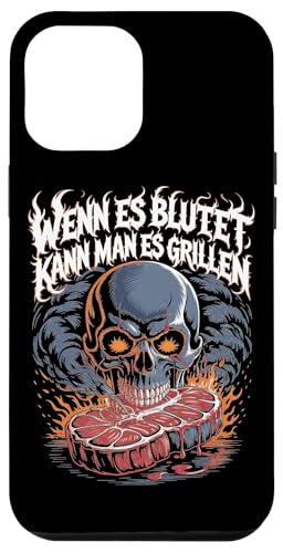 Wenn Es Blutet Kann Man Es Grillen Fleisch Sommer Hülle für iPhone 12 Pro Max Wenn Es Blutet Kann Man Es Grillen Fleisch Sommer Hülle für iPhone 12 Pro Max von Sommer Grillen Fleisch Party BBQ Fun