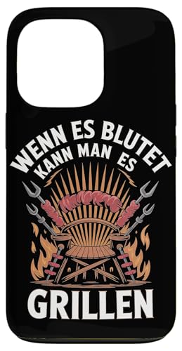 Wenn Es Blutet Kann Man Es Grillen Fleisch Sommer Hülle für iPhone 13 Pro Wenn Es Blutet Kann Man Es Grillen Fleisch Sommer Hülle für iPhone 13 Pro von Sommer Grillen Fleisch Party BBQ Fun