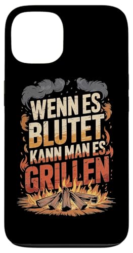 Wenn Es Blutet Kann Man Es Grillen Fleisch Sommer Hülle für iPhone 13 Wenn Es Blutet Kann Man Es Grillen Fleisch Sommer Hülle für iPhone 13 von Sommer Grillen Fleisch Party BBQ Fun