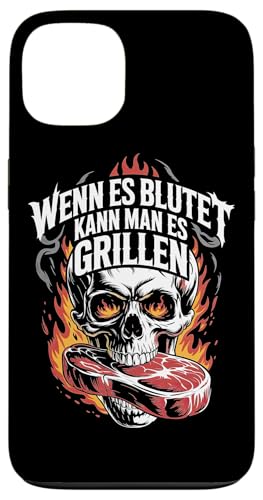 Wenn Es Blutet Kann Man Es Grillen Fleisch Sommer Hülle für iPhone 13 Wenn Es Blutet Kann Man Es Grillen Fleisch Sommer Hülle für iPhone 13 von Sommer Grillen Fleisch Party BBQ Fun