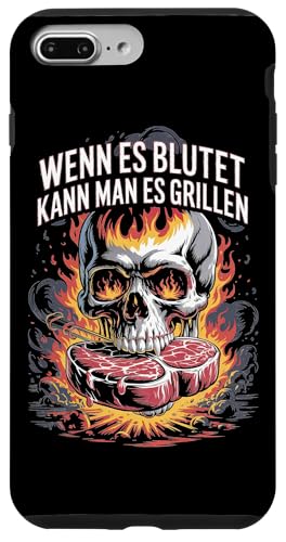 Wenn Es Blutet Kann Man Es Grillen Fleisch Sommer Hülle für iPhone 7 Plus/8 Plus Wenn Es Blutet Kann Man Es Grillen Fleisch Sommer Hülle für iPhone 7 Plus/8 Plus von Sommer Grillen Fleisch Party BBQ Fun
