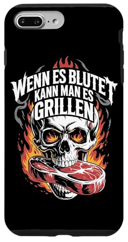 Wenn Es Blutet Kann Man Es Grillen Fleisch Sommer Hülle für iPhone 7 Plus/8 Plus Wenn Es Blutet Kann Man Es Grillen Fleisch Sommer Hülle für iPhone 7 Plus/8 Plus von Sommer Grillen Fleisch Party BBQ Fun