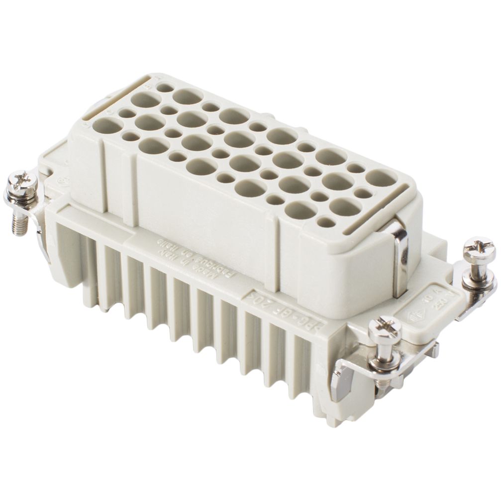 Harting Buchseneinsatz weibl. 40pol. ohne Pins Harting Buchseneinsatz weibl. 40pol. ohne Pins von SommerCable