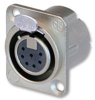 NEUTRIK NC7FDL1 XLR-Einbaubuchse 7polig, NEUTRIK NC7FDL1 XLR-Einbaubuchse 7polig, von SommerCable