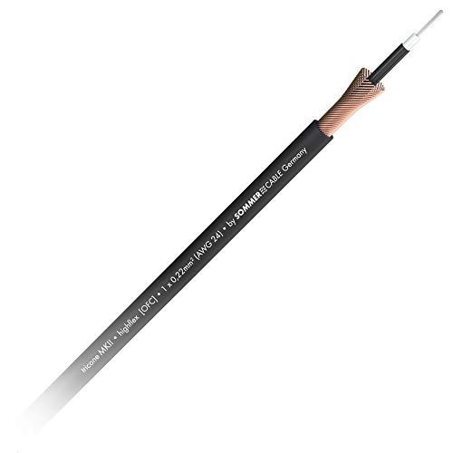 Sommer Cable 15m Tricone® MKII OFC 1 x 0,22 mm² Gitarren- Instrumentenkabel in schwarz - 300-0021 von Sommer Cable