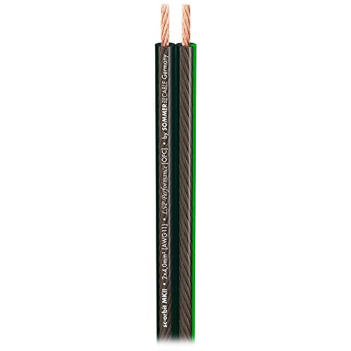 SOMMER CABLE 7,5m Lautsprecherkabel 2x 4,0mm² SC-ORBIT 240 MKII HighEnd OFC hochreines Kupfer - 440-0151 von Sommer Cable
