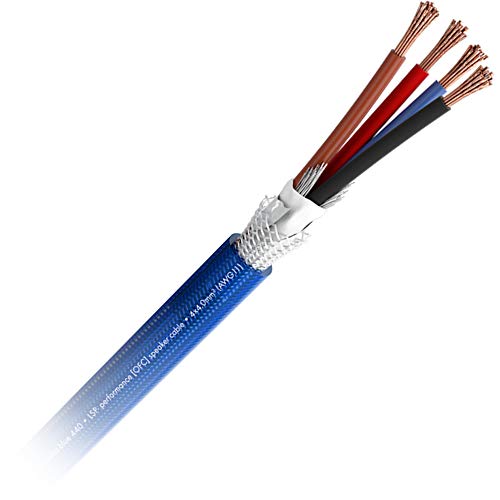 SOMMER CABLE SC-QUADRA BLUE 4 x 4,0mm² OFC Class 6 Lautsprecherkabel High End | 485-0052-440 von SommerCable