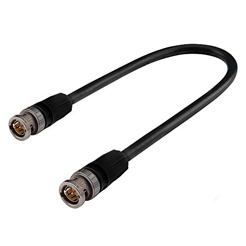 Sommer Cable 1,5m 12G 6G SDI UHD BNC Video-Kabel HD-SDI (HDTV) SC-Vector 0.8/3.7 1x 0,80 mm² Videokabel BNC-Stecker NEUTRIK rearTWIST - VTGX-0150-SW-SW von SommerCable