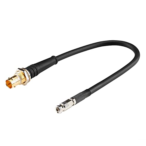 Sommer Cable 20cm Mini HD-BNC Adapterkabel Male 6G-SDI - HD-SDI 4K UHD BNC Buchse Female 0,2m - VTMER0020-SW-SW von SommerCable