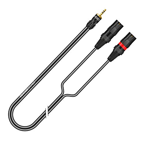 Sommer Cable 5m Y-Kabel splitbar 3pol 3,5mm Miniklinke auf 2x XLR männlich Stereo Adapterkabel 500cm Onyx - ON9V-0500-SW Sommer Cable 5m Y-Kabel splitbar 3pol 3,5mm Miniklinke auf 2x XLR männlich Stereo Adapterkabel 500cm Onyx - ON9V-0500-SW von Sommer Cable