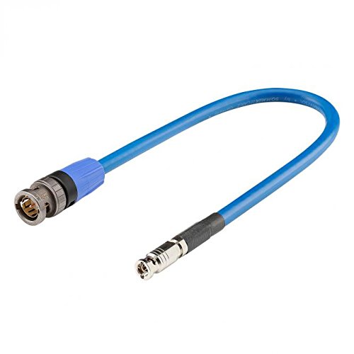 Sommer Cable 6G-/HD-SDI-4K, Adapterkabel SC-Vector 0.8/3.7, Mini HD-BNC Male 75 Ohm / NBNC75BLP9X, blau (0,5m) von Sommer Cable