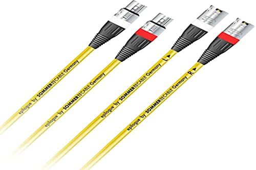 Sommer Cable EP1B-0050 50cm NF/ Phonokabel Paar Epilogue XLR Referenzkabel High End 0,5m von Sommer Cable