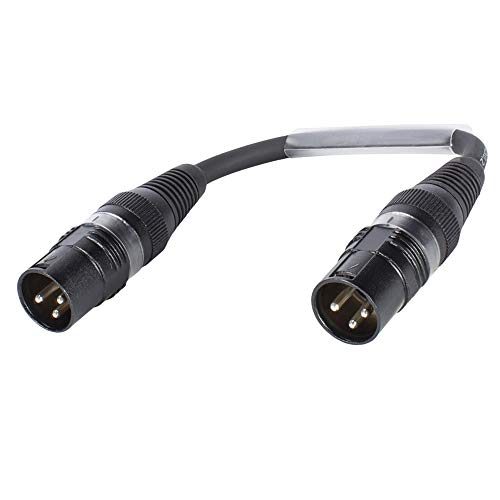 Sommer Cable Genderchanger XLR 3-pol male auf XLR 3-pol male 15cm Adapterkabel | SGHWU0015-SW von SommerCable