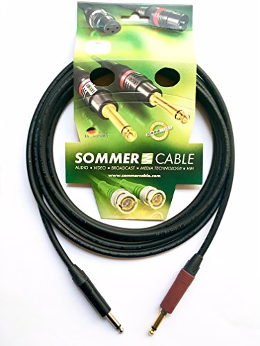 Sommer Cable Instrumentenkabel SC-Spirit Klinke NP2X-BAG/Klinke NP2X-AU-SILENT (6m) von SommerCable