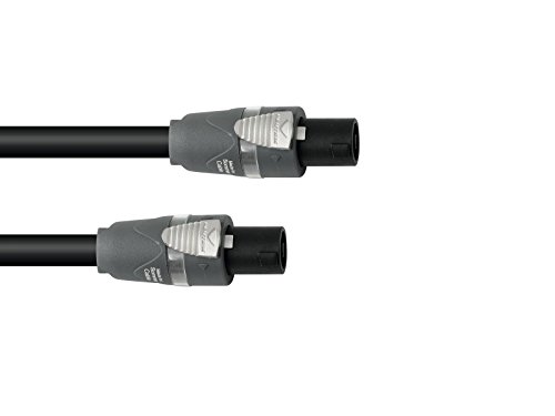 Sommer Cable – Lautsprecher Kabel Speakon 10 m 2 x 4 BK von SommerCable