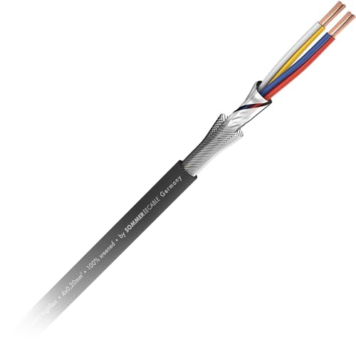 Sommer Cable Mikrofonkabel SC-Square 4-Core MKII 4 x 0,20 mm² highflex Meterware| 200-0301 von SommerCable