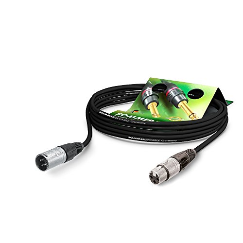 Sommer Cable SGHN-1500-SW XLR Anschlusskabel [1x XLR-Buchse 3 polig - 1x XLR-Stecker 3 polig] 15.00m von SommerCable