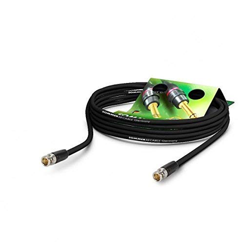 Sommer Cable Video Kabel 3G-SDI/HD-SDI (HDTV) SC-Vector 0.8/3.7, BNC/BNC NBNC75BLP9 NEUTRIK Schwarz (70m) von SommerCable